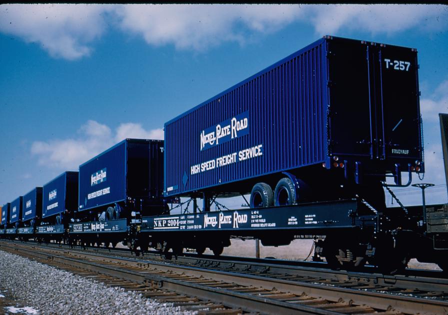 NKP Flat Car TT 2004 Avon Lake OH 1959 WMC The Nickel Plate Archive