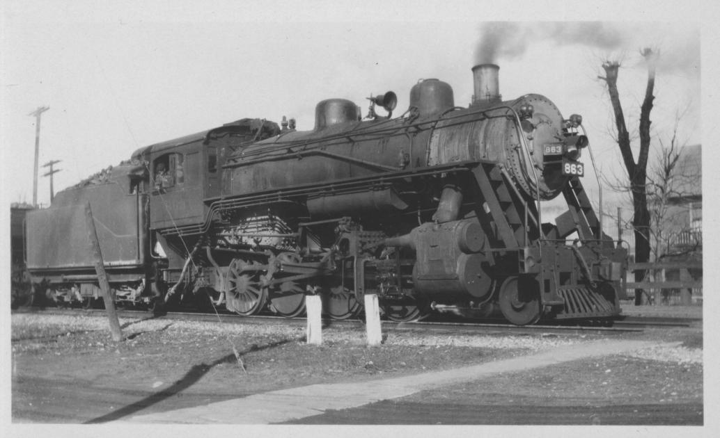 NKP G10 863 Delphos OH 1930's CEH The Nickel Plate Archive