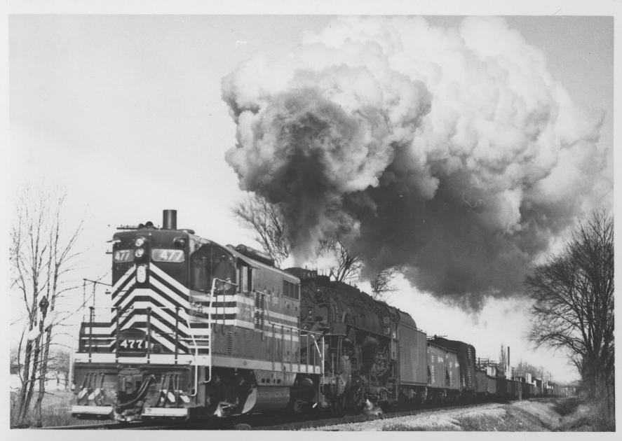 Nkp Gp9 477 Vermilion Oh And740 1956 Hludlow The Nickel Plate Archive