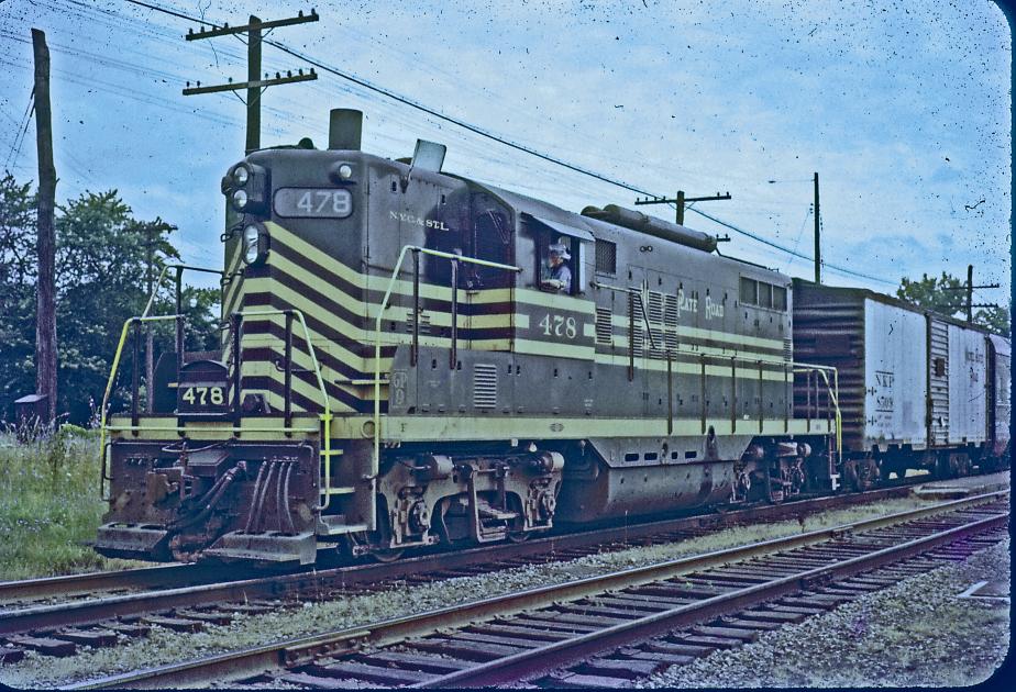 NKP GP9 478 Rocky River OH wb Extra | The Nickel Plate Archive