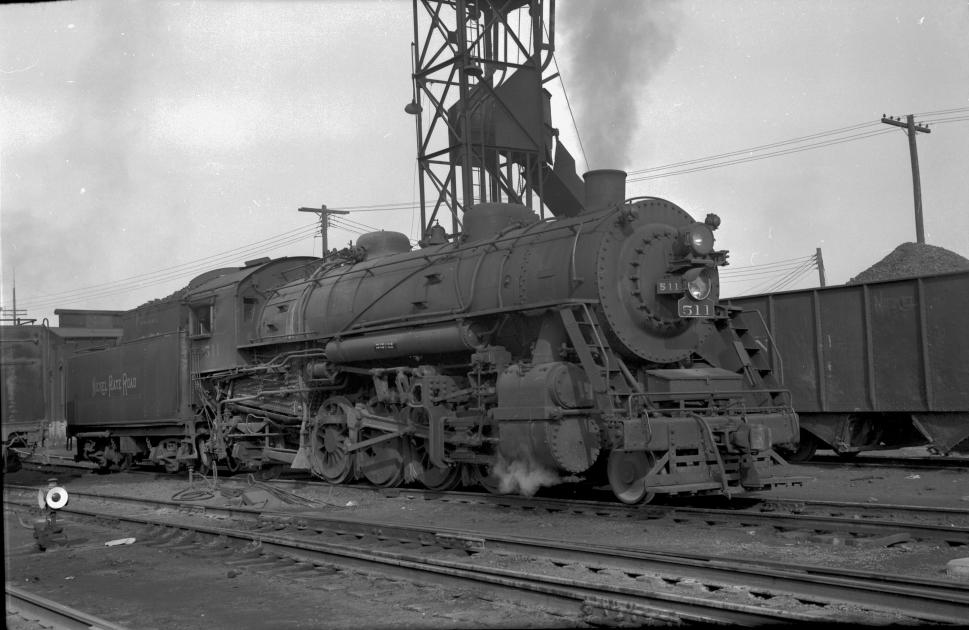 NKP H-5b 511 Madison IL 1950's JCO | The Nickel Plate Archive