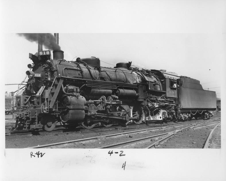 NKP H-6d 618 Peoria IL 4-28-1946 | The Nickel Plate Archive
