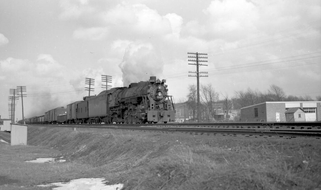 NKP H-6e 645 Erie PA 4-20-1957 Tr#30 | The Nickel Plate Archive