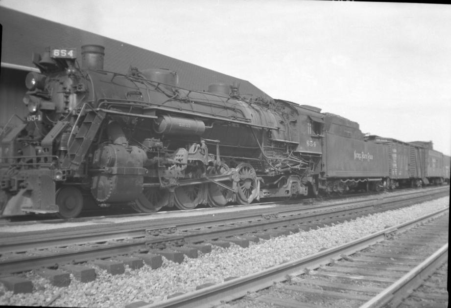 NKP H6e 654 Dunkirk NY 8271956 The Nickel Plate Archive