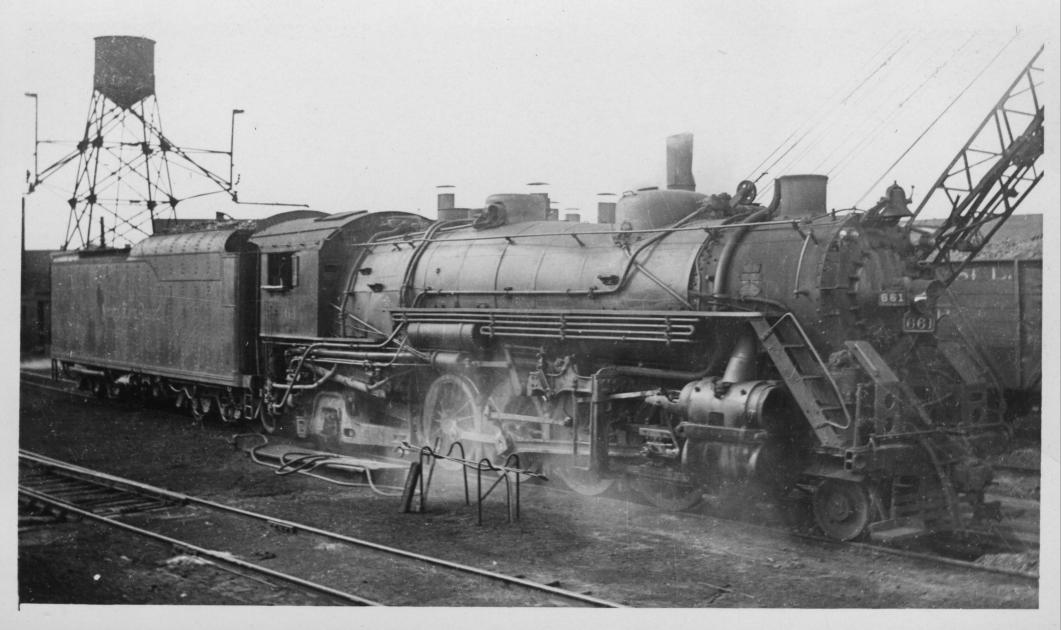 NKP H-6e 661 Conneaut OH 1938 | The Nickel Plate Archive