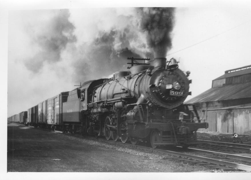 NKP H-6o 590 Cascade PA 4-1938 | The Nickel Plate Archive