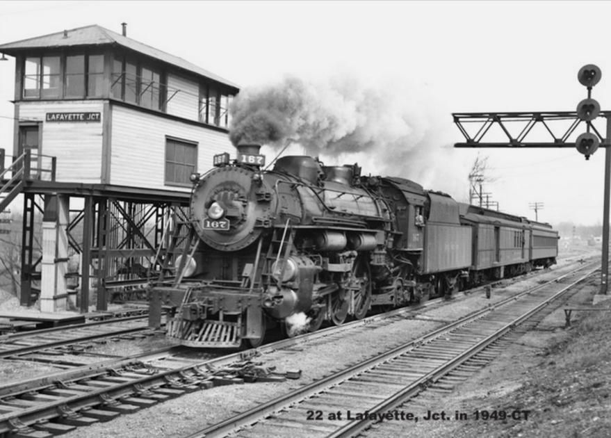 NKP K-1b 167 Lafayette Jct.IN 1949 | The Nickel Plate Archive