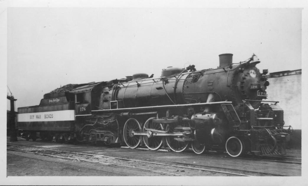 NKP L-1b 176 ConneautOH War Bond Tender 6-10-40 | The Nickel Plate Archive