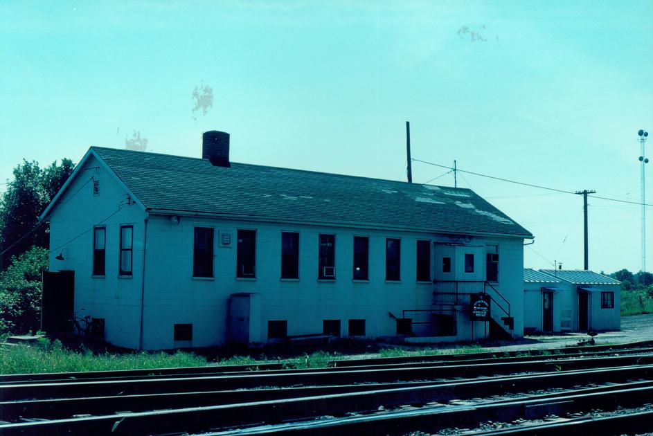 NKP Office Fostoria OH Blair Yard Office 83176 The Nickel Plate Archive