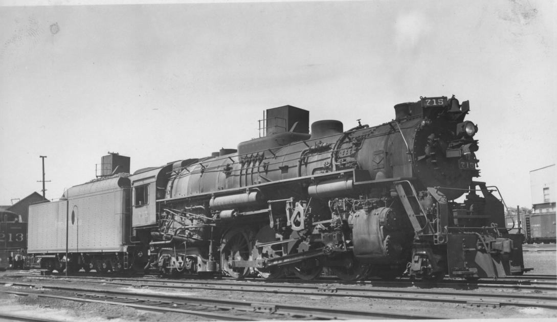 NKP S-1 715 Peoria IL 1950 C | The Nickel Plate Archive