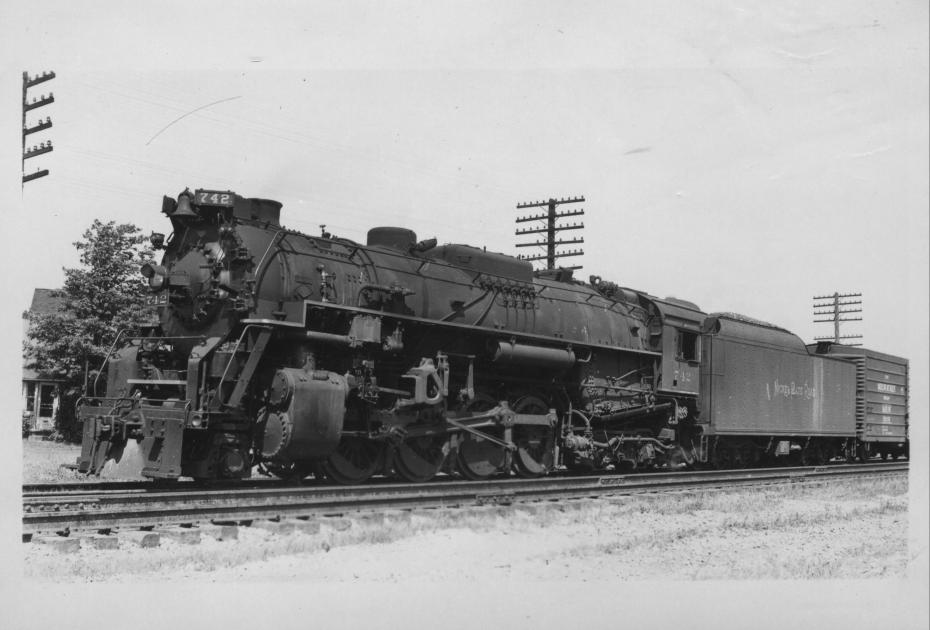 NKP S-2 742 Westfield NY 5-30-1946 | The Nickel Plate Archive