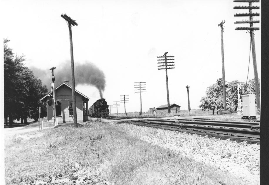 NKP S2 745 Edgerton IN eb ca.1954 NKPHTS The Nickel Plate Archive