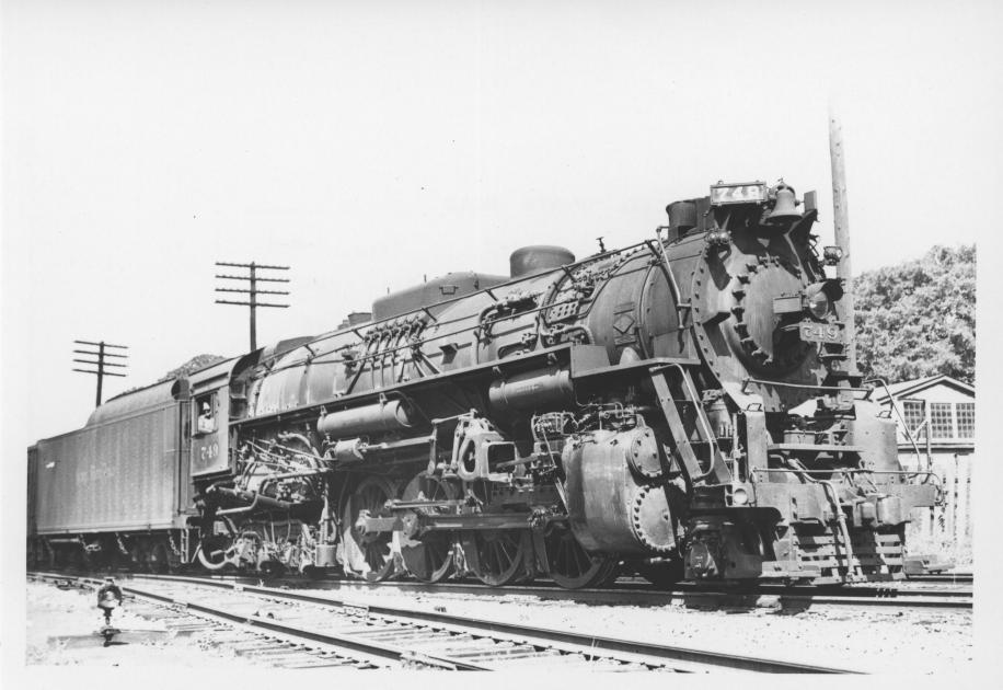 NKP S-2 749 Conneaut OH 8-6-1949 | The Nickel Plate Archive