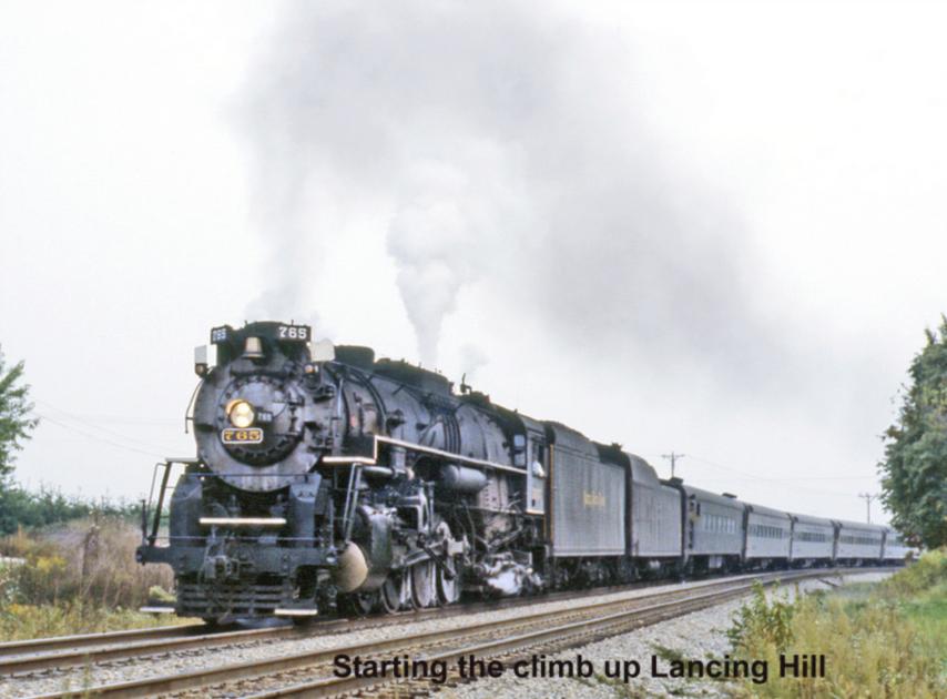 NKP S-2 765 Starting the Climb at Lancing Hill 1991 | The Nickel