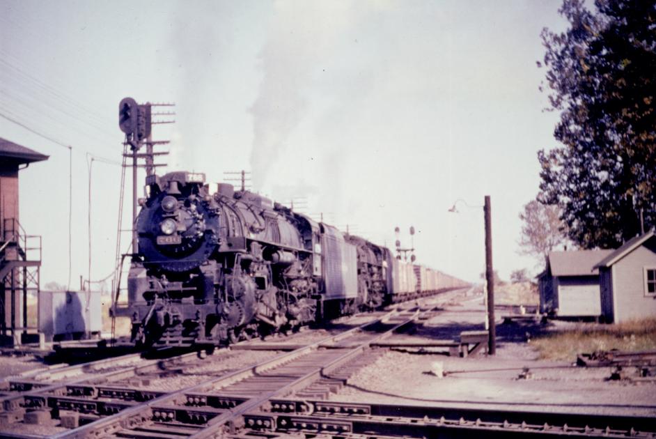NKP S2 766 Leipsic OH 1955 E.Crick The Nickel Plate Archive