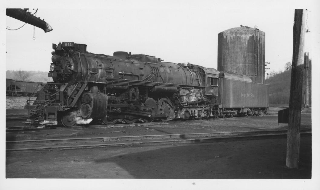 NKP S4 811 Dillonvale OH June 1955 The Nickel Plate Archive