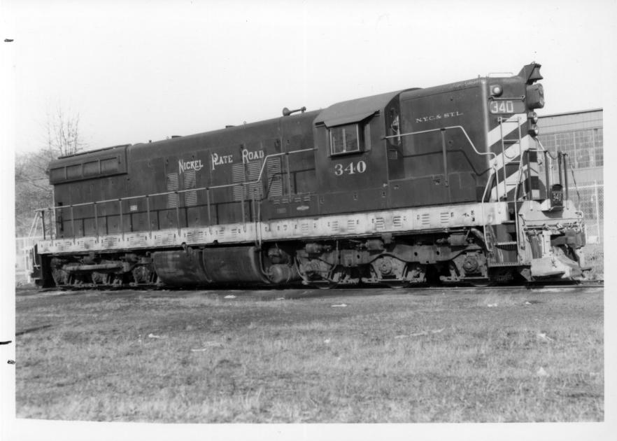 NKP SD9 340 Zanesville OH 1965 | The Nickel Plate Archive