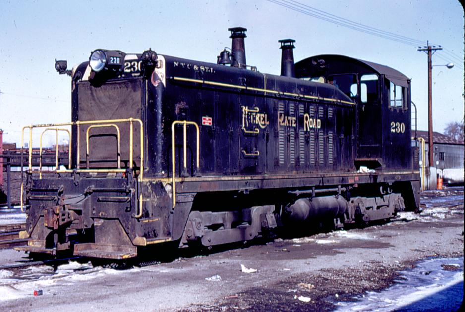Sw7 Front NKP SW7 230 Left front view | The Nickel Plate Archive