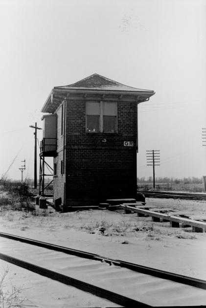 NKP Tower Green Springs OH GR Tower 12-28-67 | The Nickel Plate Archive