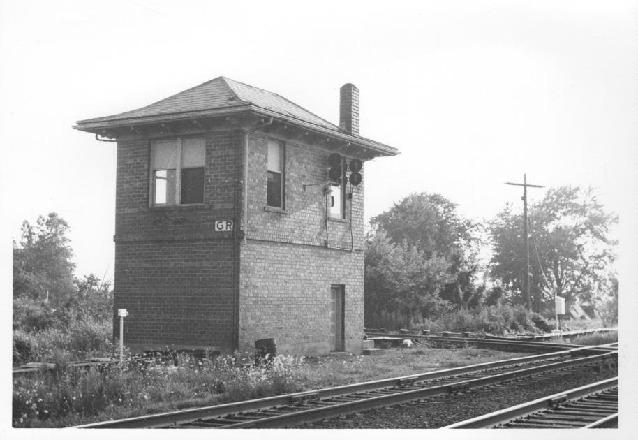 NKP Tower Green Springs.OH trackside view The Nickel Plate Archive