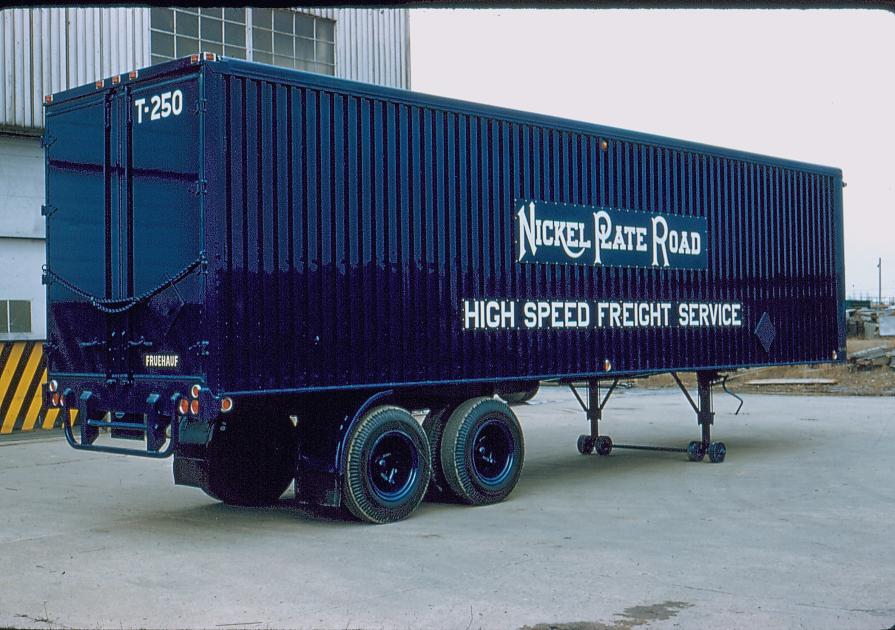NKP Trailer T250 Rear Side View Avon lake OH 59 WMC The Nickel Plate