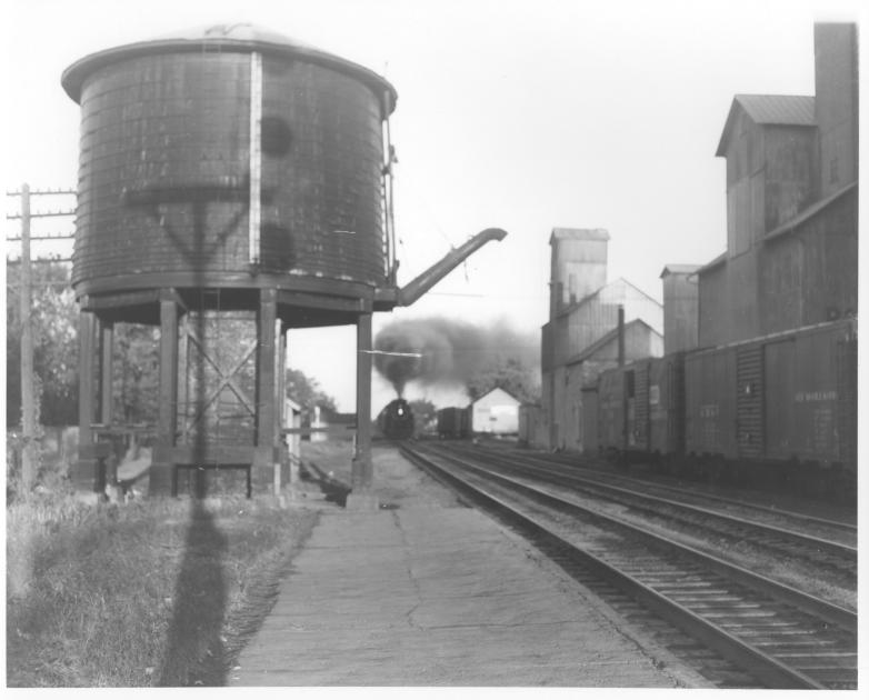 NKP Water Tank Leipsic OH 1051956 The Nickel Plate Archive