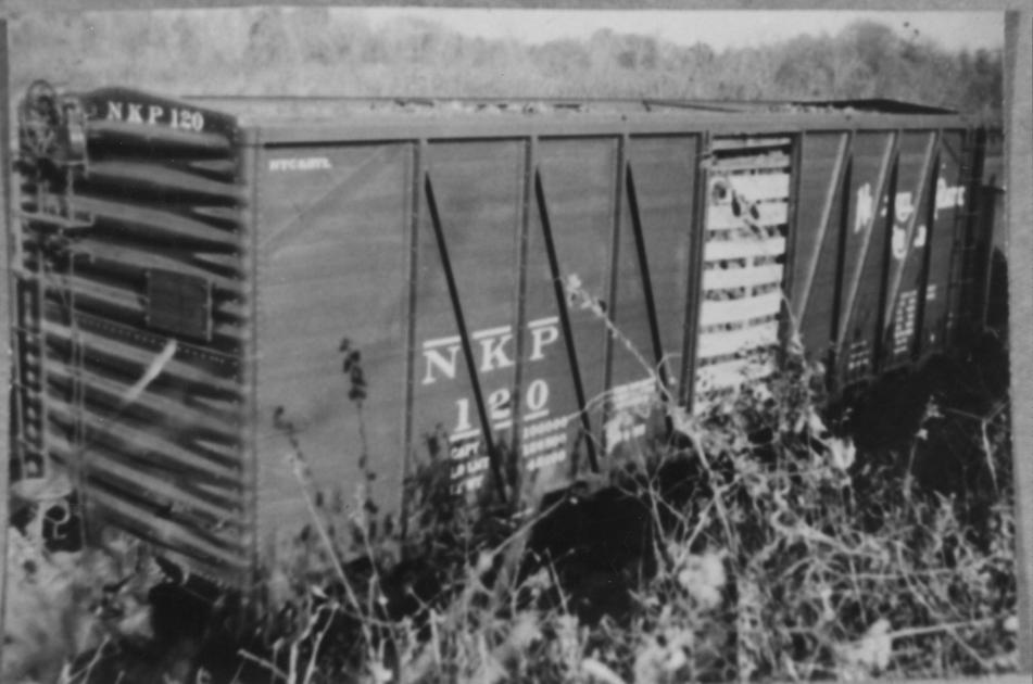 NKP Wood Boxcar 120 Edwardsville IL 1960's The Nickel Plate Archive