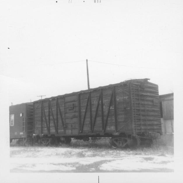 NKP Wood Boxcar 8166 Bluffton OH 21972 The Nickel Plate Archive