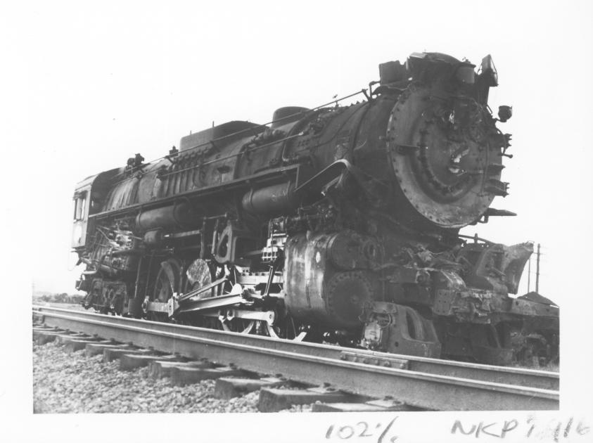 NKP Wreck Dunkirk NY 12271954 S3 770 The Nickel Plate Archive