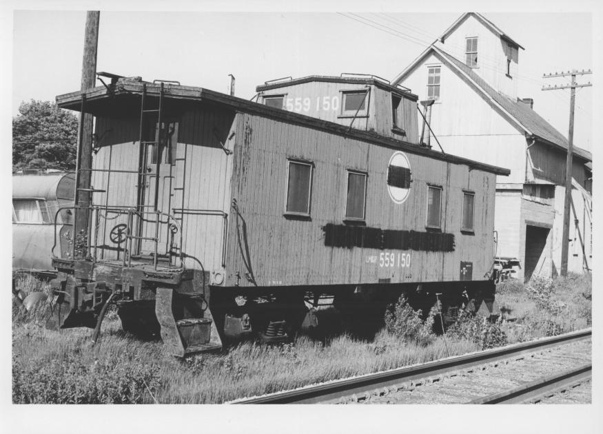 N&W Caboose 559150 East Rochester OH The Nickel Plate Archive