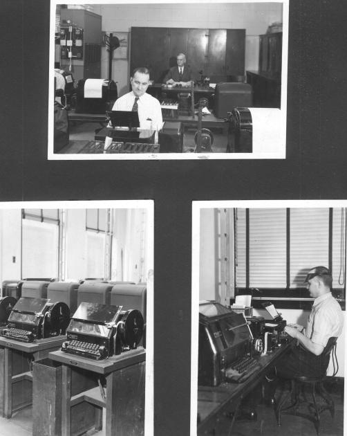 PRR Teletype machines and operators | The Nickel Plate Archive