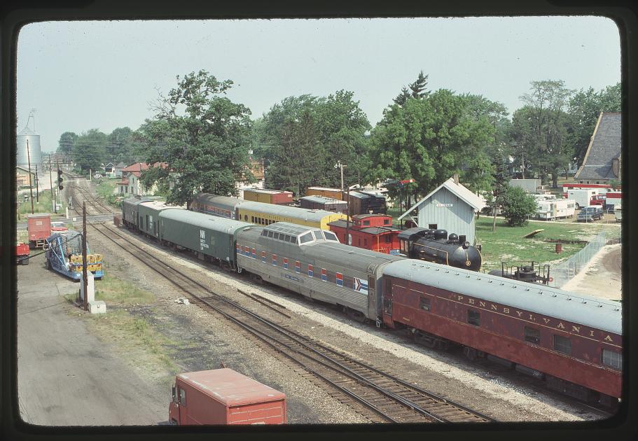 Mad River & NKP Railroad Museum in Bellevue OH on June 25 1978 The