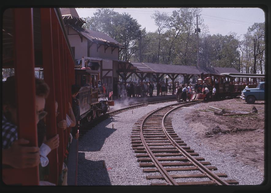 Opening of Cedar Point & Lake Erie Railroad in Sandusky OH in May 1963