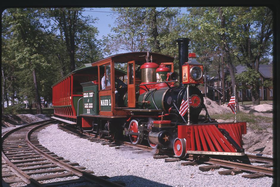 Opening of Cedar Point & Lake Erie Railroad in Sandusky OH in June 1963