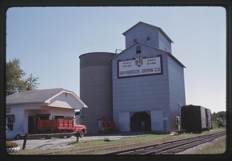 Saybrook Grain Co. in Saybrook IL in September 1962 The Nickel Plate