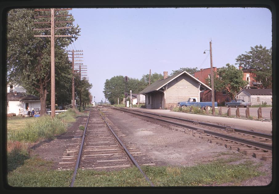 Station in OH in June 1967 The Nickel Plate Archive