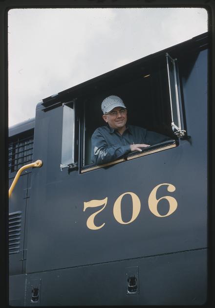 GP18 #706 In Brewster OH In July 1960 | The Nickel Plate Archive