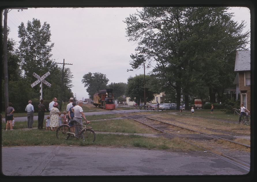 W&A 440 3 General" in Fostoria OH in August 1963" The Nickel Plate