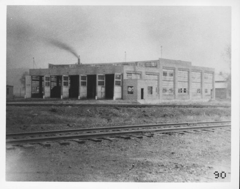 W&LE Building Jewett OH Roundhouse 1928 The Nickel Plate Archive