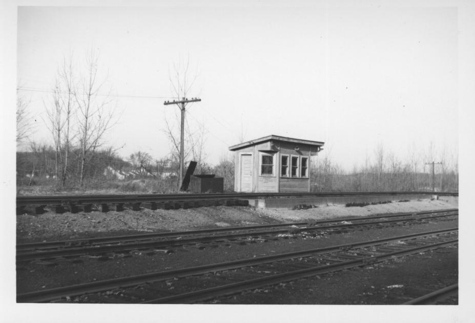 W&LE Building Zanesville OH Scale House 241973 JBC The Nickel Plate