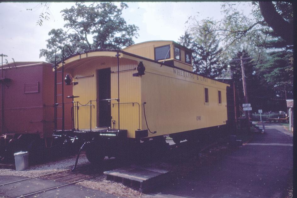 W&LE Caboose 0911 Bellevue OH 92180 1 The Nickel Plate Archive
