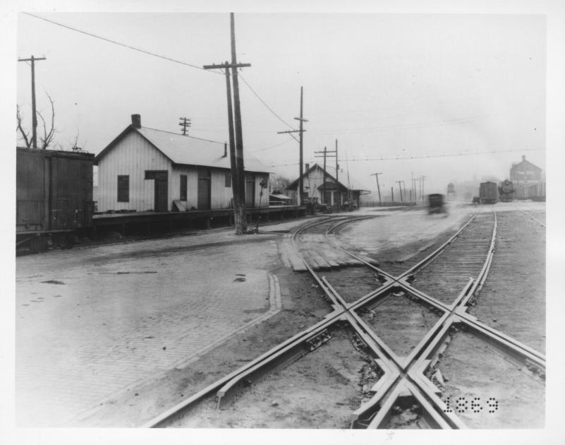 W&LE Depot Massillon OH 1928 The Nickel Plate Archive