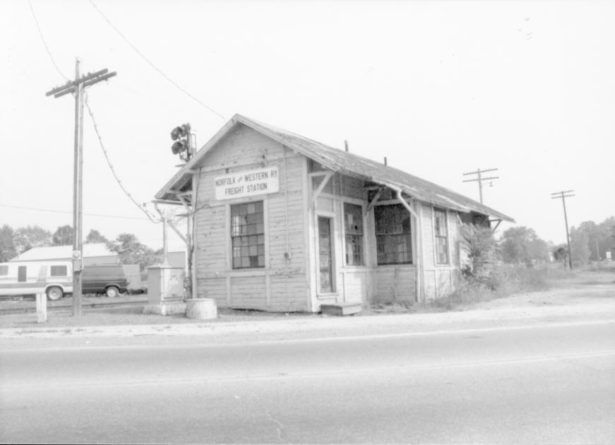 W&LE Depot Mogadore OH Street View The Nickel Plate Archive