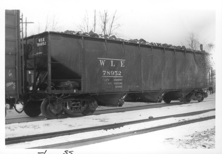 W&LE Hopper 78952 Toledo OH 1949 | The Nickel Plate Archive