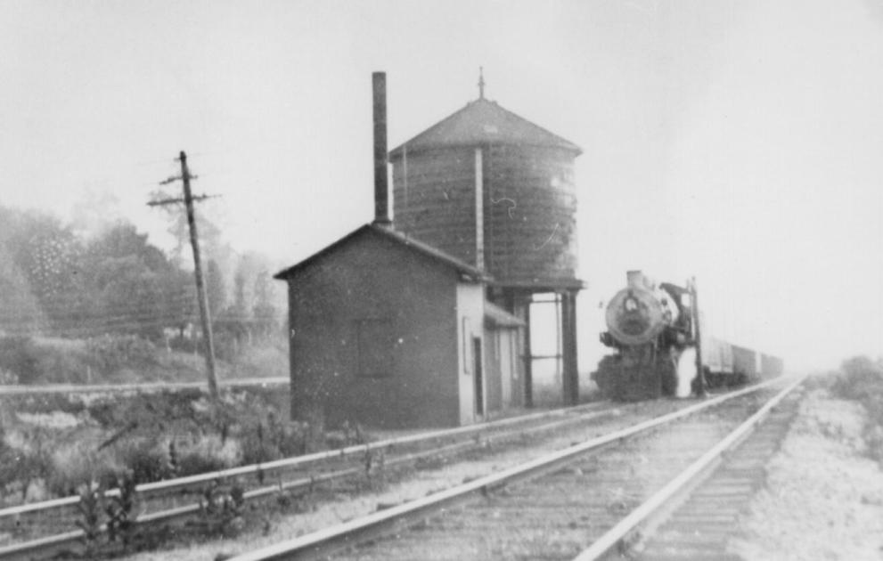 WLE Water Tower Jewett O.Early 1900's The Nickel Plate Archive