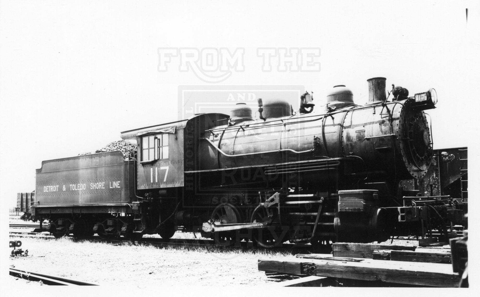 D&TSL Steam 0-6-0 117 Right Front View | The Nickel Plate Archive