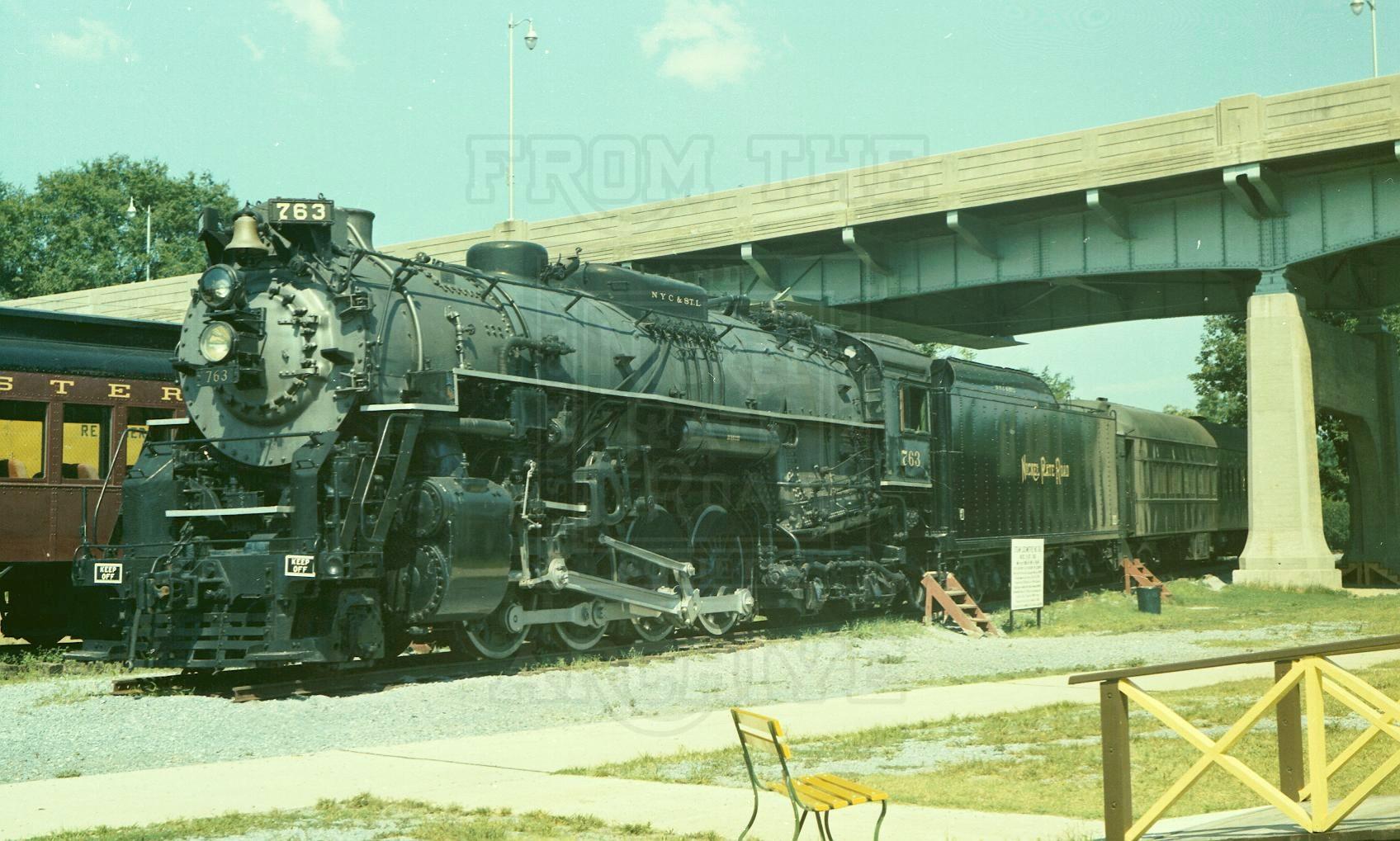 NKP 2-8-4 #763 Roanoke VA 7-20-68cn | The Nickel Plate Archive