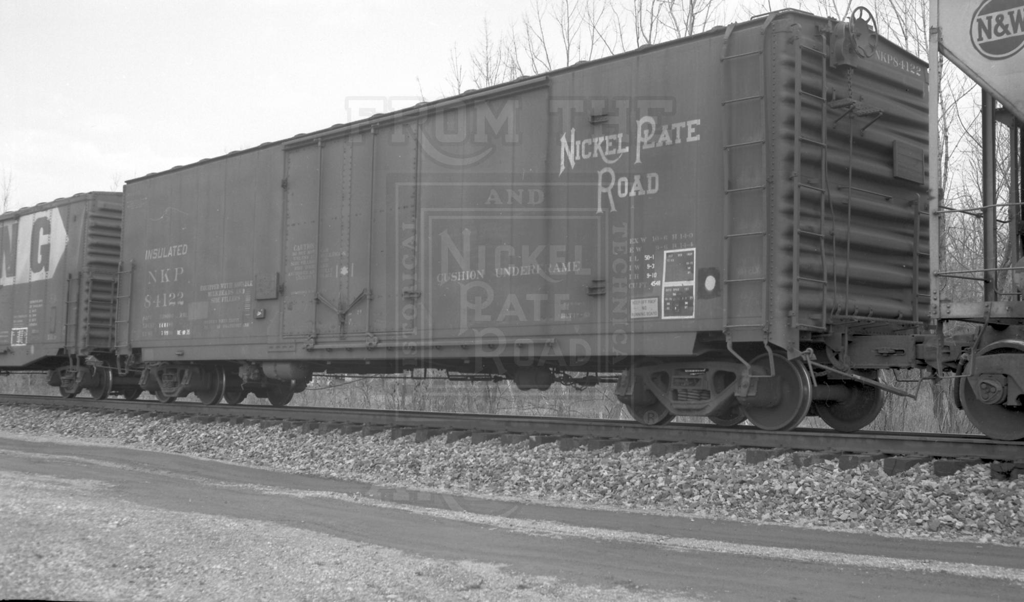NKP 50ft Boxcar 50ft 84122 Allentown PA plug door | The Nickel