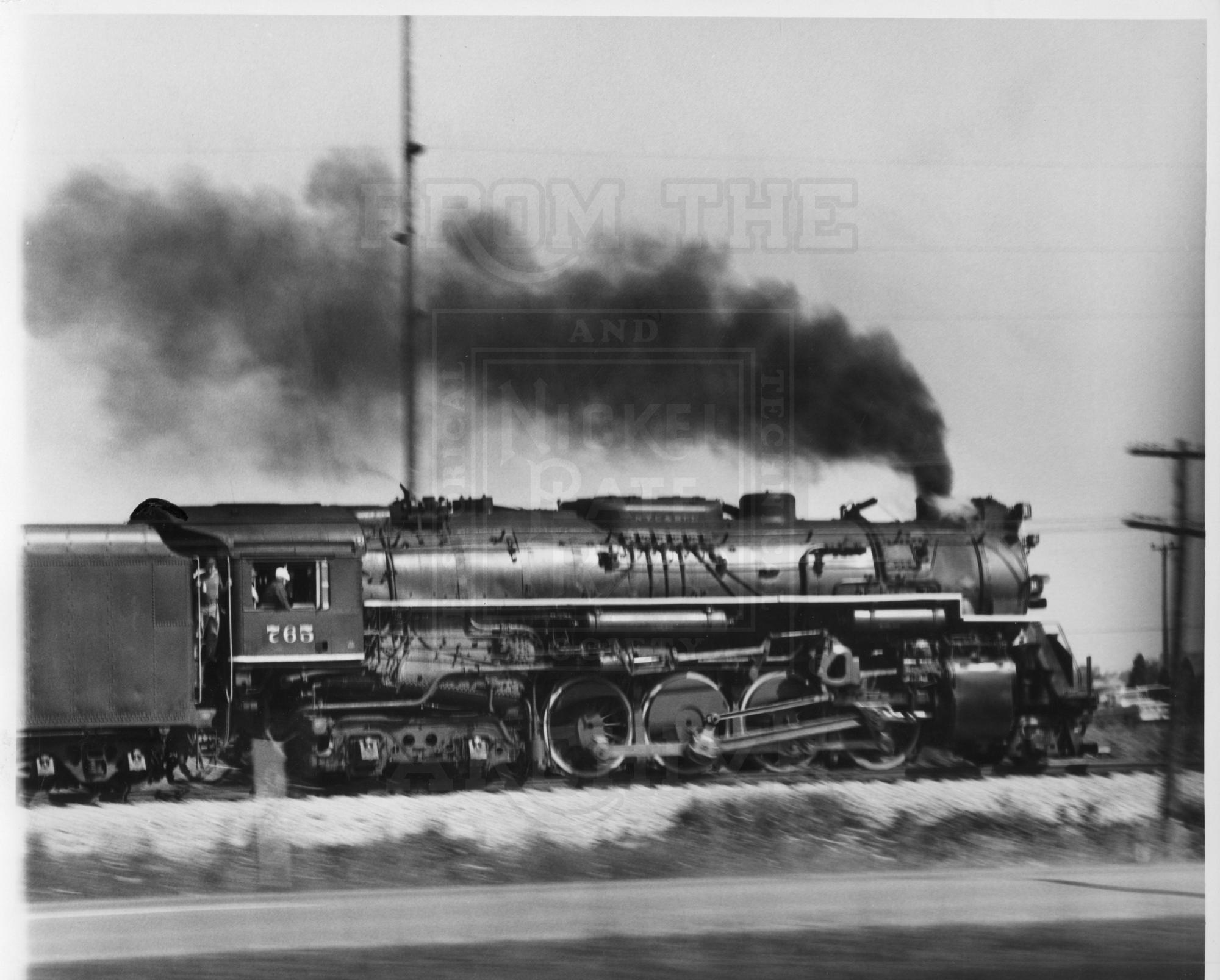 NKP 765 Lima OH 8-1981 eb @65 mph | The Nickel Plate Archive