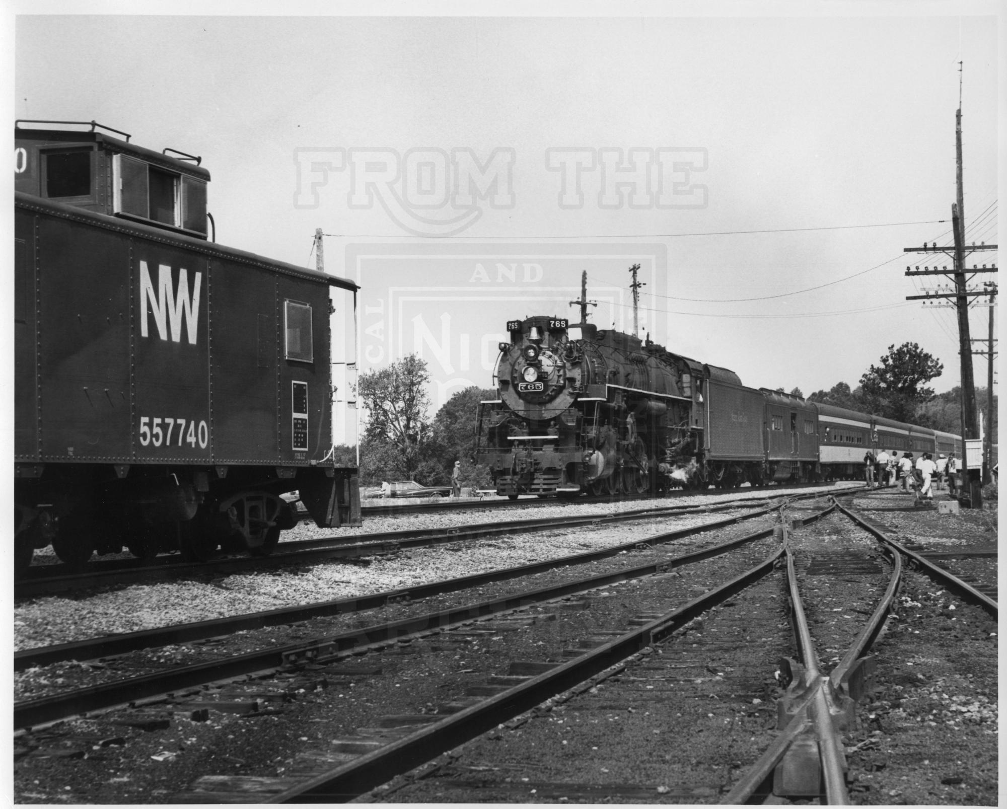 NKP 765 Norwalk OH eb 6-1982 | The Nickel Plate Archive